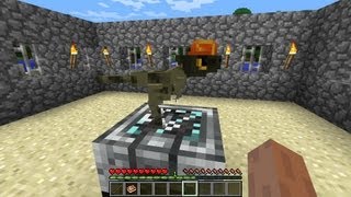 Minecraft Dinosaurs  Part 4  Culture Vat Archeology Workbench and an Ancient Sword [upl. by Eentroc978]