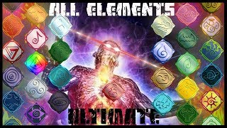 ROBLOX Elemental Battlegrounds All Elements Ultimate Showcase  Explanation 33 [upl. by Neiv]