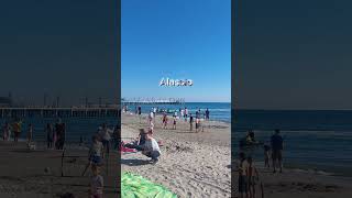 Sunny Alassio Beach Vibes 🏖️🌊☀️ italy walksinitaly alassio [upl. by Dobrinsky664]