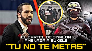 El Cart3l de Mexico AM3NAZA DE MUERT3 a Nayib Bukele [upl. by Aym60]