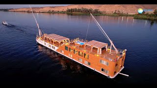 Dahabeya Queen Anat 4K  Nile Dahabieya Journey Egypt’s Most Elegant River Cruise Experience [upl. by Rovner]