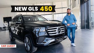 2024 New Mercedes Benz GLS 450 Detailed Walkaround  Car Quest [upl. by Racklin]