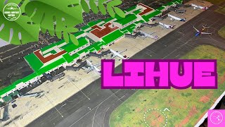 Lihue Kauai Hawaii 1400 Scale Model Airport Update [upl. by Zolly]