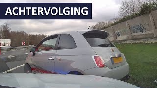 Politie  Achtervolging  Gestolen auto  Voertuig crasht  INFRA [upl. by Nuawd]