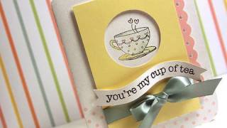 My Cup of Tea  Make a Card Monday 95 [upl. by Idna24]