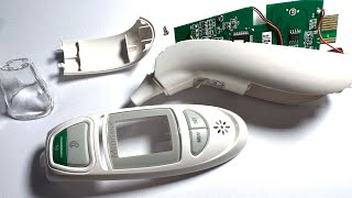 Medisana infrared thermometer disassembly [upl. by Assisi936]