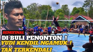 SEMIFINAL YUDI KENDIL MENGGILA DIDEPAN PUDIN DAN PENONTON YANG MEMBULINYA [upl. by Audsley]