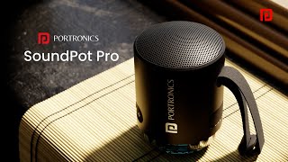 SoundPot Pro Wireless Speaker—SplashProof Speaker 360° Sound TWS Stereo RGB Lights amp More [upl. by Ylecic]