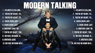 Modern Talking  Mix Grandes Sucessos Románticas Antigas de Modern Talking [upl. by Anaeed515]