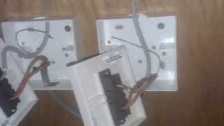 How to Wire A 2 Way Light Switch  Part 1 [upl. by Yorle]