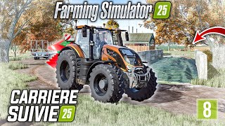 MAIS QUE FAIT CE VALTRA S4 SUR LA FERME 😍 Carrière suivie FS25 8 [upl. by Aicena]