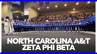 The Zeta Alpha Chapter of Zeta Phi Beta at North Carolina AampT State University  Spring 2024 [upl. by Eicats118]