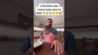 Maria Flor ama comer com tio beth shorts shortsvideo fyp [upl. by Fisk483]