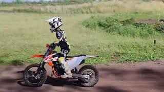 2nd ride on my 85  Gap Creek Moto Park 2022 motocross [upl. by Landrum]