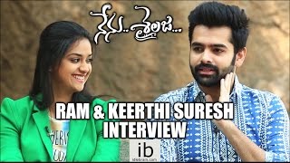 Ram amp Keerthi Suresh Interview about Nenu Sailaja  idlebraincom [upl. by Emmerie785]