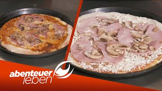 Pizza aus dem Supermarkt Was taugt die TiefkühlPizza  Abenteuer Leben  Kabel Eins [upl. by Loss364]