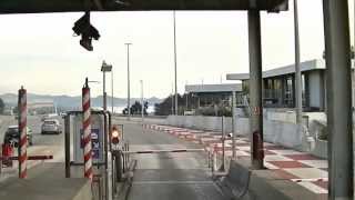 La Ciotat Frankreich durch die Mautstelle Meer Mit LKW unterwegs Truck [upl. by Ttereve139]