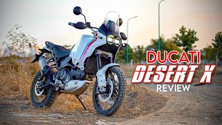 DUCATI DESERT X Review [upl. by Cowey]