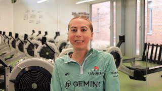 Girton MPhil Student Hannah Murphy  CUBC Training Squad and The Gemini Boat Race 2024 [upl. by Nigen368]