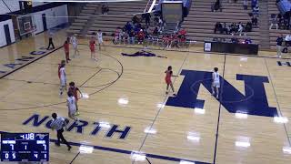 Blue Valley North High School vs Olathe North High School Mens Freshman Basketball [upl. by Merdith]