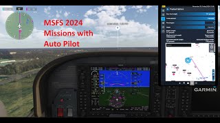 MSFS 2024 Mission with Auto Pilot [upl. by Fachini]