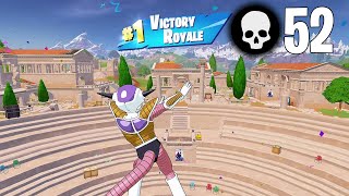 52 Elimination Solo vs Squads quotZero Buildquot Season Record Fortnite Chapter 5 Gameplay Win [upl. by Carol-Jean]