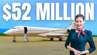 Bombardier Global 8000 Takes to The Skies Full Private Jet Tour [upl. by Hsiwhem401]