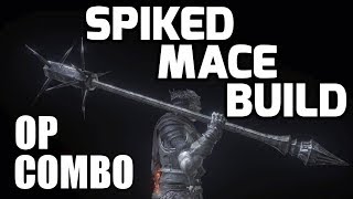 Dark Souls 3 OP Spiked Mace Build [upl. by Cerys799]