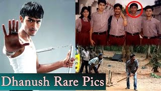 Dhanush Rare Pics  Rajinikanth  Kollywood  JRPlanet [upl. by Latsyek534]