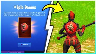 😰 EPIC GAMES SCHICKT uns das ROTE RITTERIN SCHILD  Fortnite Battle Royale [upl. by Gadmann60]