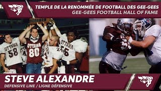 GeeGees Football Hall of Fame 2018 Inductee Speech  Steve Alexandre [upl. by Abshier454]