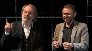 In full ABBA’s Benny and Bjorn reveal special moment from shock reunion  ITV News [upl. by Raamaj264]