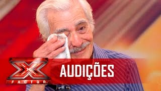 Seu Gilberto conquistou nossos corações  X Factor BR [upl. by Rosmunda268]