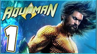 AQUAMAN Battle for Atlantis Walkthrough Part 1 Outrageous Adventure BEGINS GC [upl. by Amiel]