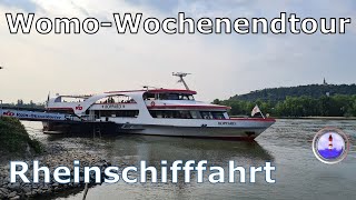 Rüdesheim  Rhein  Flussschifffahrt  KD BOPPARD Osterspay  Camping  Kastenwagen [upl. by Uni]