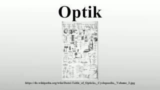 Optik [upl. by Swann]