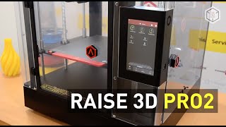 Raise3D Pro2 3D Printer Large Format FDM Printer With Dual Extrusion [upl. by Anoek214]