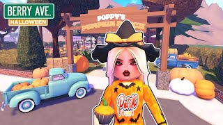 🎃 HALLOWEEN UPDATE BERRY AVENUE FARMA DYNIOWA i NAWIEDZONY DOM 😱👻 [upl. by Suiravat184]