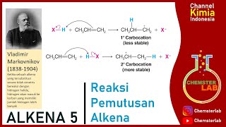 Alkena 5  Reaksi Pemutusan Alkena  Kuliah Online Kimia Organik [upl. by Larentia]