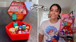 UNBOXING MIRACULOUS LADYBUG CHIBI BOULANGERIE CAKES amp A CRUSH [upl. by Warford960]