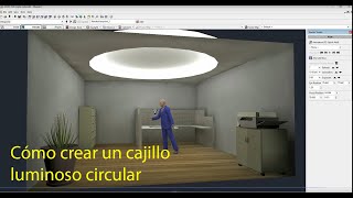 Cómo crear un cajillo luminoso circular en AGI32 [upl. by Bonilla]