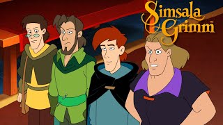 Simsala Grimm  SAISON 2  Les Quatres Frères Habiles 👨‍👨‍👦‍👦  Dessin animé des contes de Grimm [upl. by Sasnett]