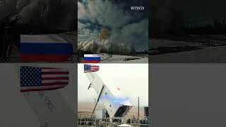 US Minuteman III ICBM vs Russian Sarmat ICBM [upl. by Olegnaed]