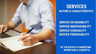 Services Marketing  Nature amp Characteristics [upl. by Auqkinahs524]