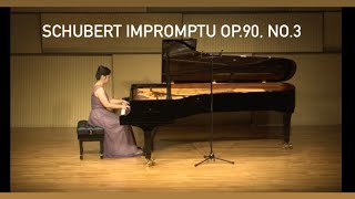 F Schubert Impromptu Op90 No3 in Gflat Major Andante Seung Min Ha [upl. by Klockau]