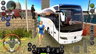 Bus Simulator Ultimate 45 To New York with Tourismo 17 Android gameplay [upl. by Dalli206]