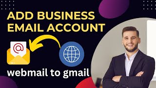 How to Add a Business Email Account To Gmail webmail to gmail configuration by 1munite problem solve [upl. by Ahsillek]