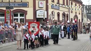 Schützenfest 2024 in Stürzelberg Das Regiment steht zur Abnahme bereit [upl. by Surat185]