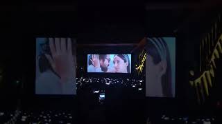 Game changer teaser theater response🥵 gamechanger ramcharan shorts kiaraadvani tirupati love [upl. by Nodearb981]