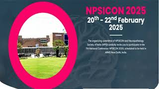 NPSICON 2025  7th National Conference of Neuropathology Society of India NPSI [upl. by Aerdnahc880]